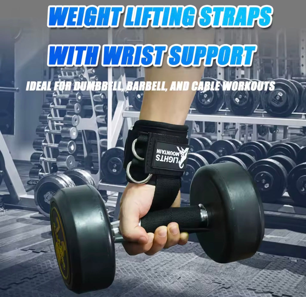 Straps de Entrenamiento con Anilla Metálica – Gym
