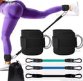 Kit de Bandas de Resistencia con Tobilleras – Piernas y Glúteos
