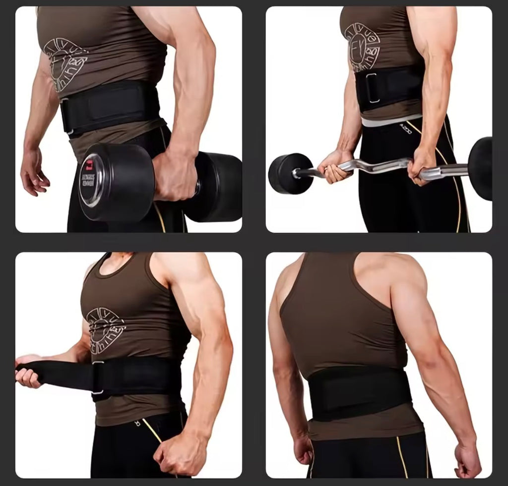 Cinturón Lumbar de Soporte – Gimnasio y Entrenamiento Unisex