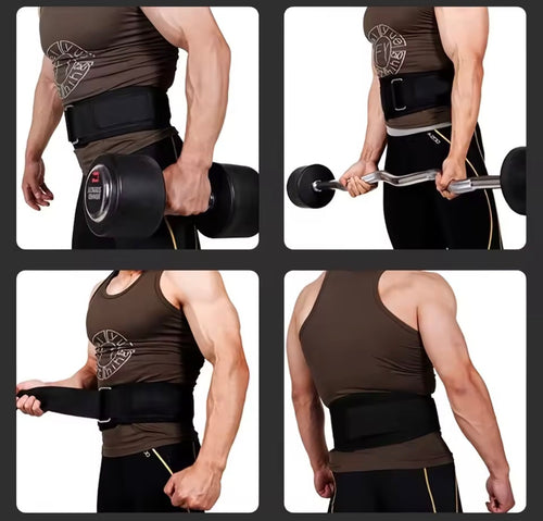 Cinturón Lumbar de Soporte – Gimnasio y Entrenamiento Unisex
