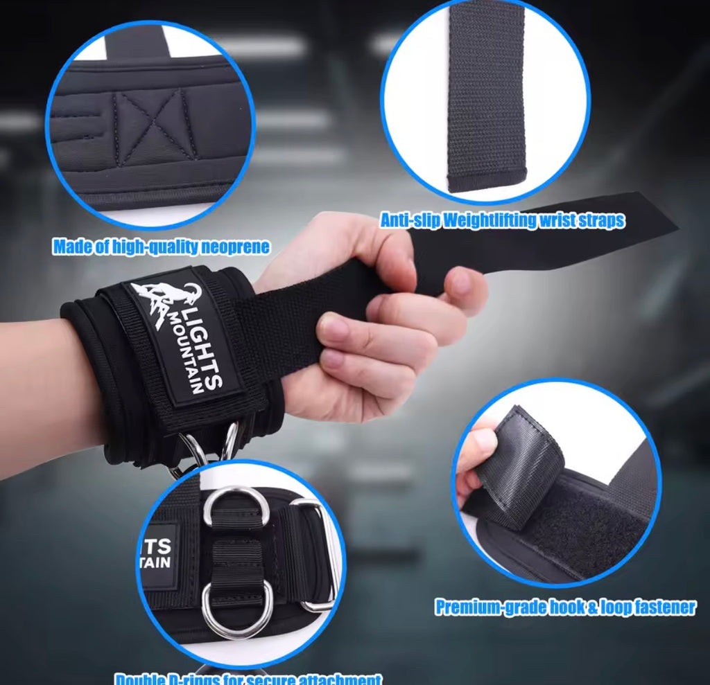Straps de Entrenamiento con Anilla Metálica – Gym